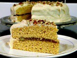 Southern Caramel Cake with Jack Daniels Caramel Buttercream