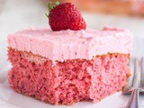 Strawberry Sheet Cake