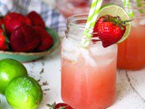 Strawberry Vodka Lemonade 🍓🍋