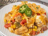 Tex-Mex 7 Layer Chicken Casserole