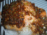 Cajun Spiced Salmon with salted Lime Butter