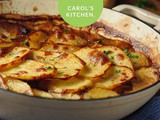 CarolCooks2…in my kitchen…Potato Slices…Lancashire Hotpot