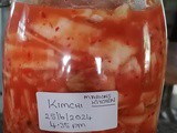 My Green and Healthy Kitchen…July 2024…a Balcony Veggie Garden, Ferments and Salt, Kimchi (update)and recipe.,No Knead Garlic Bread