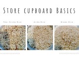 This week in my kitchen…Store Cupboard Basics…Part 3…Rice