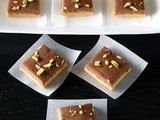 2 layer Chocolate Burfi