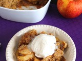 Apple Crumble with Walnuts