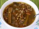 Drumstick and Lentil Soup