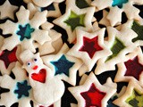 Eggless Cream Cheese Stained-glass Sugar Cookie