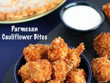 Parmesan Cauliflower Bites