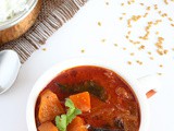 Poosani Vendhaya Kuzkambu | South Indian Pumpkin Fenugreek Gravy