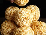 Pori Urundai (South Indian Puffed Rice Balls)