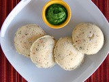 Rava (Semolina) Idli