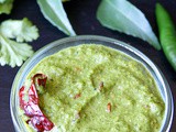 South Indian Green Chutney