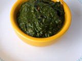 Spinach Chutney