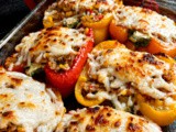Stuffed Bell Peppers (Vegetarian)