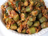 Vendakkai Masala | Okra Masala