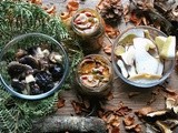 Conserva di funghi sott'olio