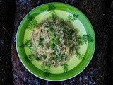 Cous Cous alle Fave e Carciofi con Citronette alla Parietaria