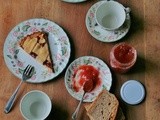 Crostata alla Confettura di Rabarbaro e Fragole