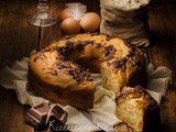 Ciambella ricotta e cioccolato fondente