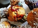 Ricetta muffin con gocce di cioccolato e granella di nocciole