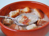 Ricetta Trahana (albanese) in brodo con pancetta