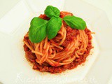 Spaghetti al ragù alla bolognese