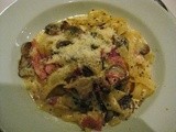 Fettuccine alla papalina, una variante della carbonara