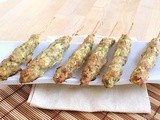 Arrosticini di pollo e zucchine