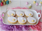 Biscotti occhio di bue di Pasqua