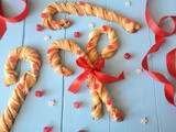 Brioche candy cane alla cannella