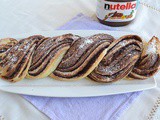 Brioche intrecciata alla nutella