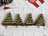Brownies albero di Natale