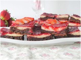 Brownies alle fragole