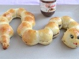 Bruco di pasta brioche