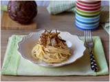 Cacio e pepe con carciofi