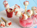 Cake pops red velvet