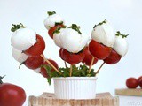 Caprese pops