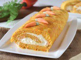 Carrot cake roll