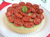 Cheesecake al pesto e pomodorini bimby