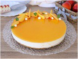 Cheesecake alle pesche