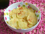 Chips di patate al microonde