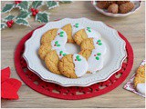 Christmas pudding cookies