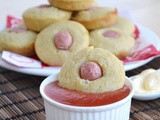 Corn dog muffin