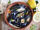 Cozze in salsa di vino bianco e panna