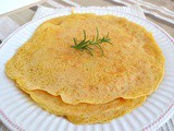 Crepe con farina di ceci