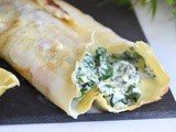 Crespelle ricotta e spinaci