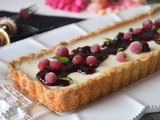 Crostata con panna cotta