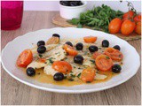 Filetti di merluzzo con pomodorini