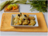 Frittelle fiori zucca e olive